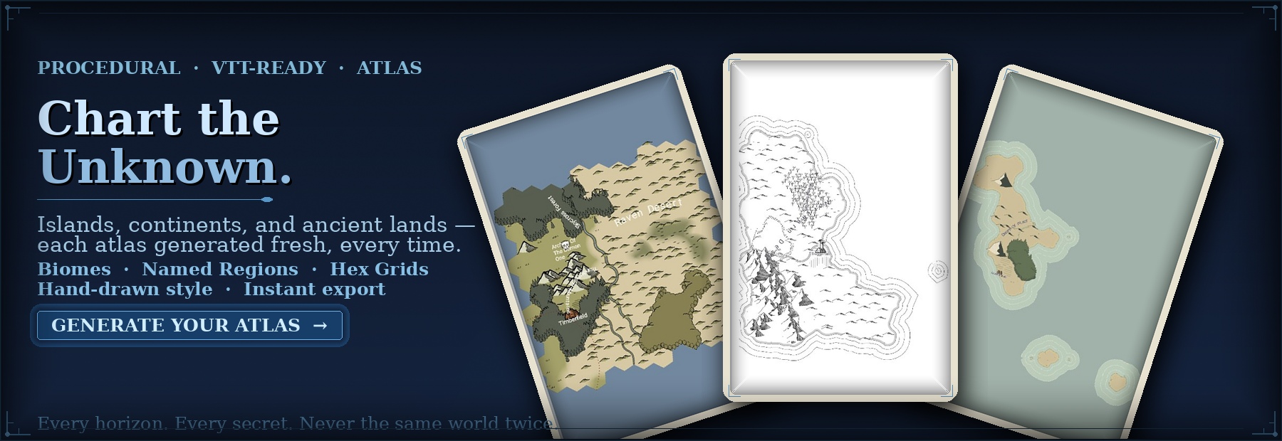 Atlas map